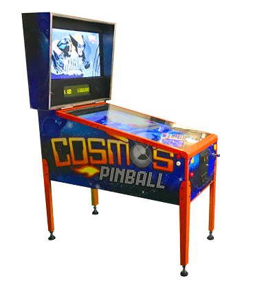 cosmos pinball side view